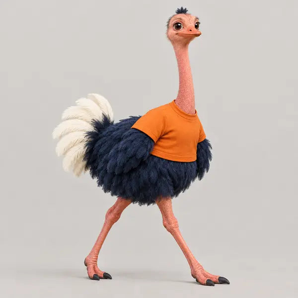 Colin, the Ostrich Designs ostrich
